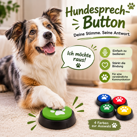 Hunde-Sprechbutton
