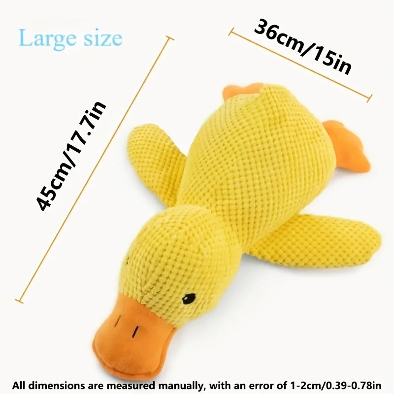 Enten-Plüschspielzeug für Hunde