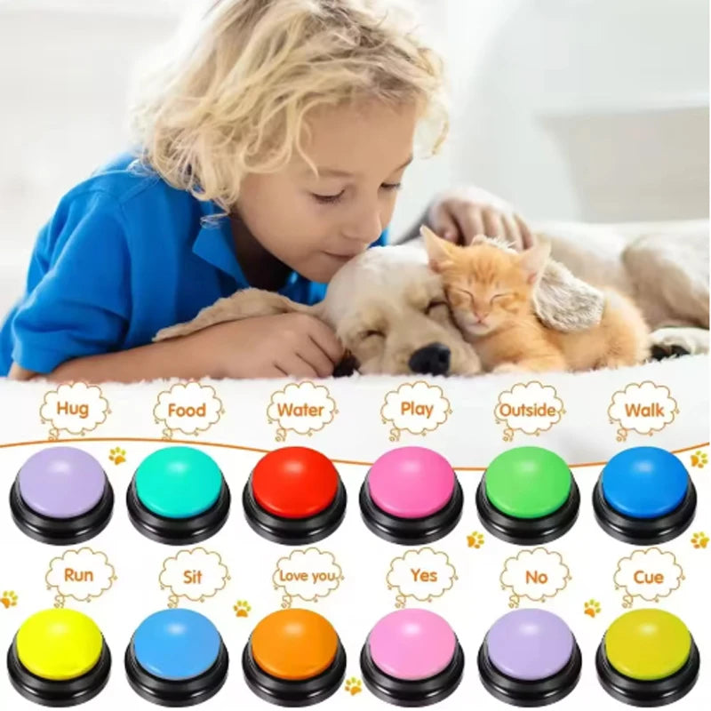 Aufnehmbarer Hunde-Sprechbutton