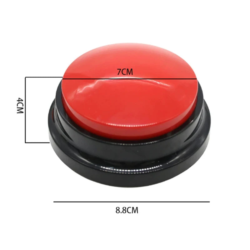 Aufnehmbarer Hunde-Sprechbutton