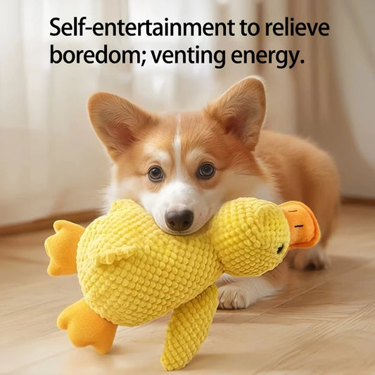Enten-Plüschspielzeug für Hunde